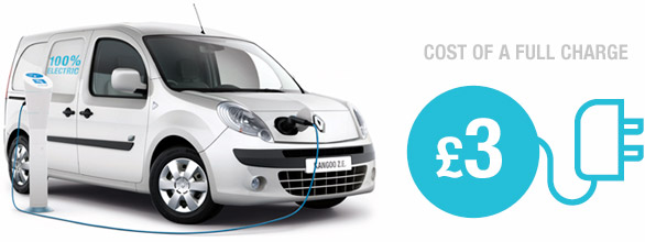 Cost of full charge is £3