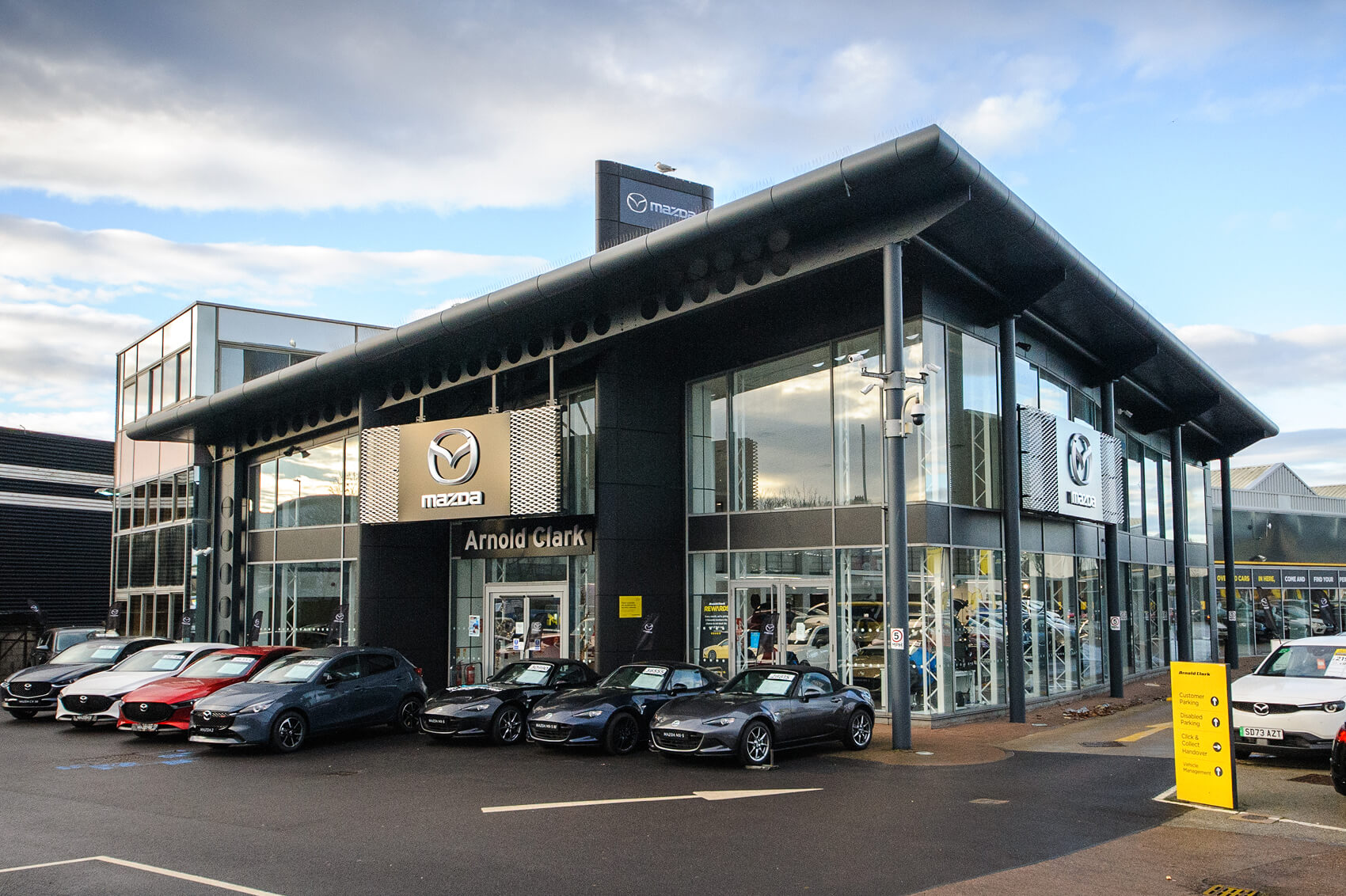 Arnold Clark Aberdeen Mazda branch