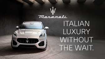 Silver Maserati Grecale 