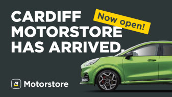 Green car - Cardiff Motorstore has arrived.