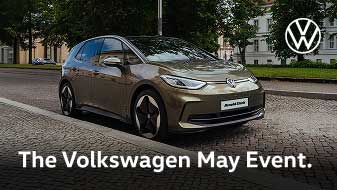 Volkswagen ID.3 with text 