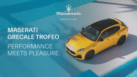 Yellow Maserati Grecale Trofeo