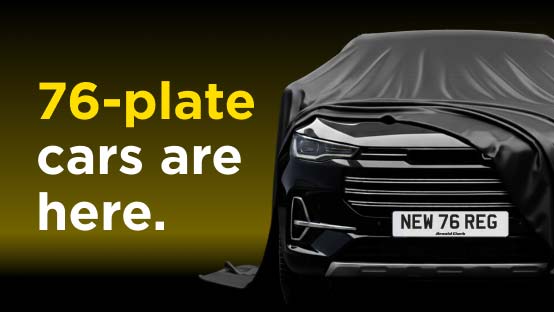 76-plate cars are here.